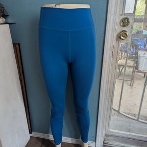 Alpalete Blue High-Waisted Leggings